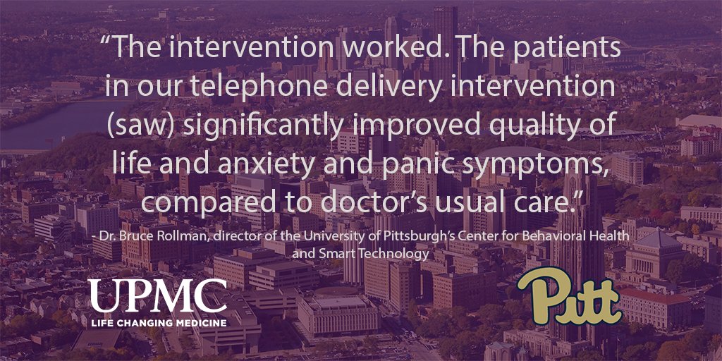 UPMCnews's tweet photo. Adding follow-up calls to #anxiety care improved treatment outcomes in new study: https://t.co/ET9b1XcP52 via @905wesa @JournalGIM https://t.co/xvJnM0hppH