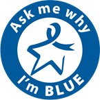 KCP_East's tweet photo. Today is #DressinBlueDay! Why are you going blue? #ColorectalCancerMonth #HowToBlue #CancerCHE https://t.co/Kl3vhafJcO
