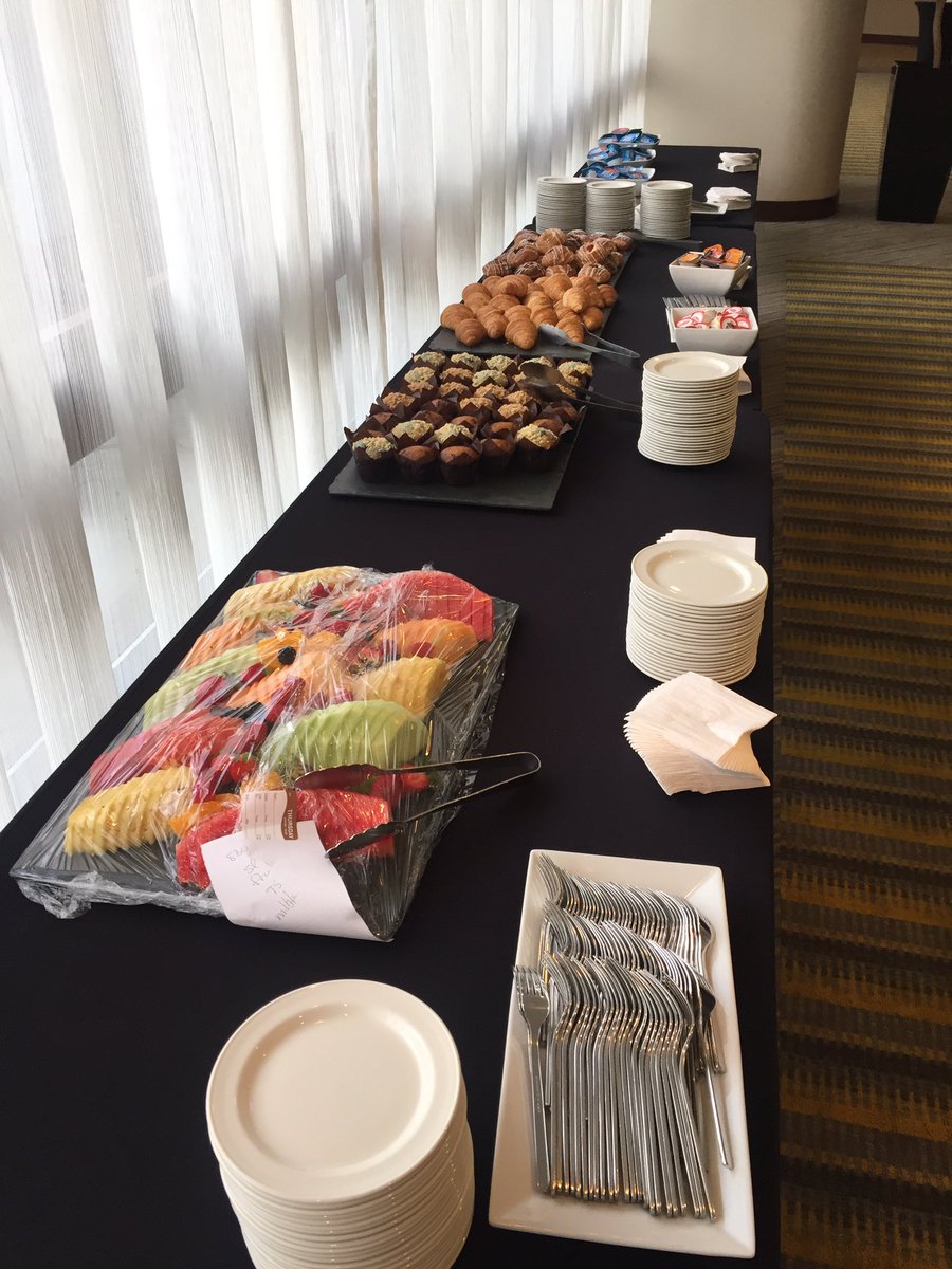 htssociety's tweet photo. #RHTC17 is underway @ChelseaHotelTO! Delegates are arriving and breakfast is being served. #RHTSS https://t.co/eizUrUscDr