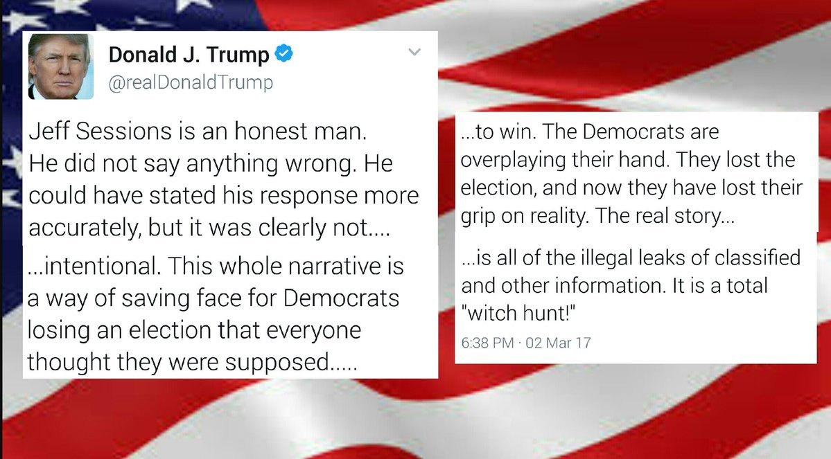 The_Trump_Train's tweet image. Full POTUS Twitter statement regarding Sessions: