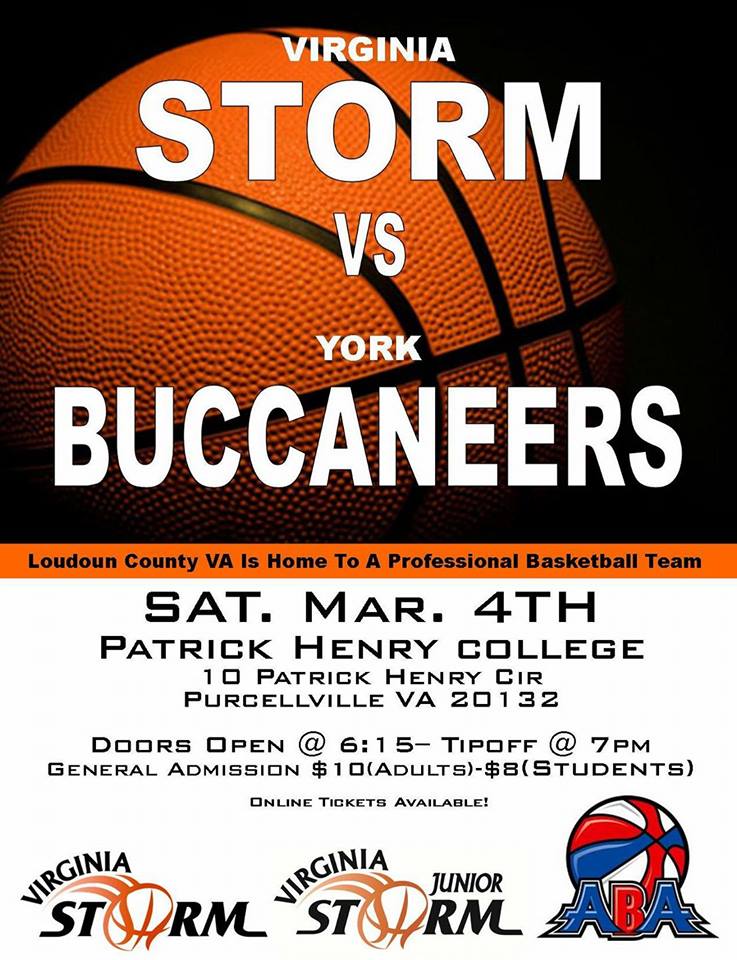 VirginiaStorm1's tweet photo. Last Virginia StormHome Game of the 2016-2017 ABA Season You don't want to miss this one!! #astormisbrewing https://t.co/HW1hAjv2Cw