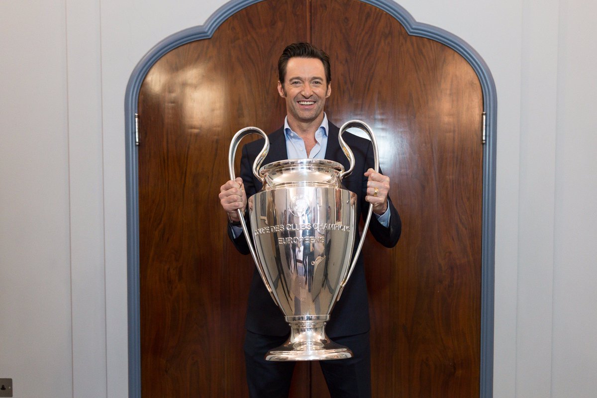 ChampionsLeague's tweet image. When a very famous face @RealHughJackman met a very famous trophy...

Thanks for giving us #AccessAllAreas to #Logan 1.3.17