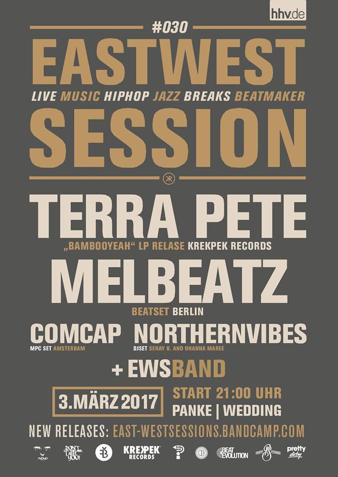 PfeffiStories's tweet photo. 3×2 Tickets für die EastWestSessions #030 mit Melbeatz, Terra Pete, ComCap uvm. [Win] https://t.co/uZam5x3fqF https://t.co/gXSf29h0th