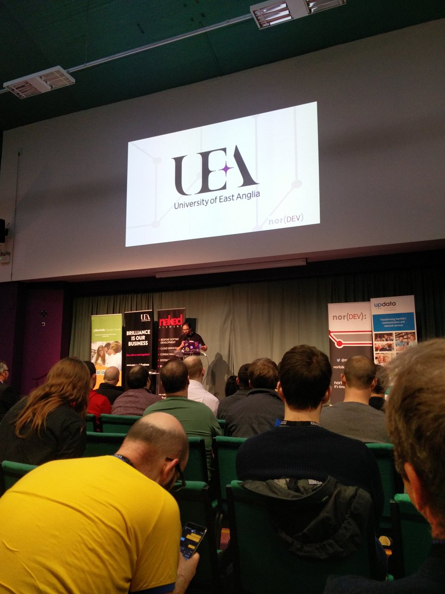 Beastoid's tweet image. An exciting day at #nordevcon sponsored by the #uea
