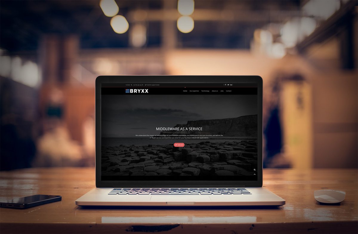 We are proud to present our new website! #oraclemiddle #cloud #devops bryxx.eu