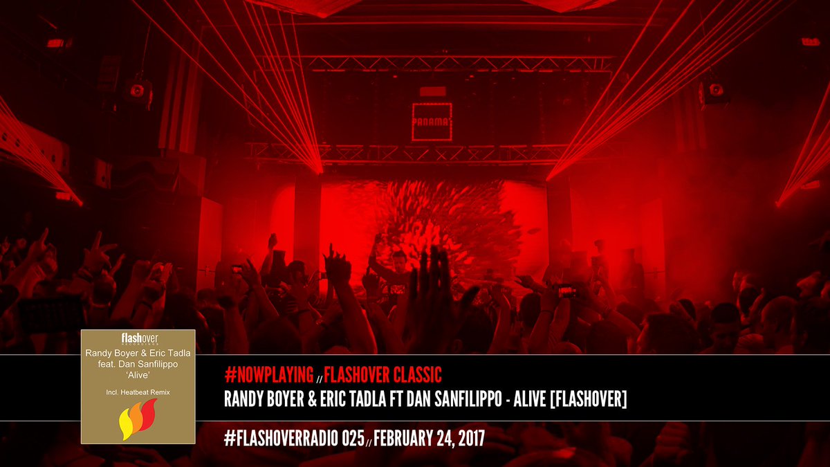 FlashoverRec's tweet photo. Time for the #FlashoverClassic! @RandyBoyerMusic & Eric Tadla ft Dan Sanfilippo - Alive! #FR025 #NowPlaying https://t.co/sj9tBTRvaS https://t.co/A3Cf2bufGN