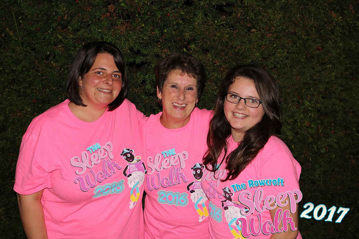 RowcroftHospice's tweet photo. Sarah took part in #TheSleepWalk last year in memory of her Auntie & plans to walk again this year. Read more https://t.co/fySamMwD69 https://t.co/7MwTdtsRJE