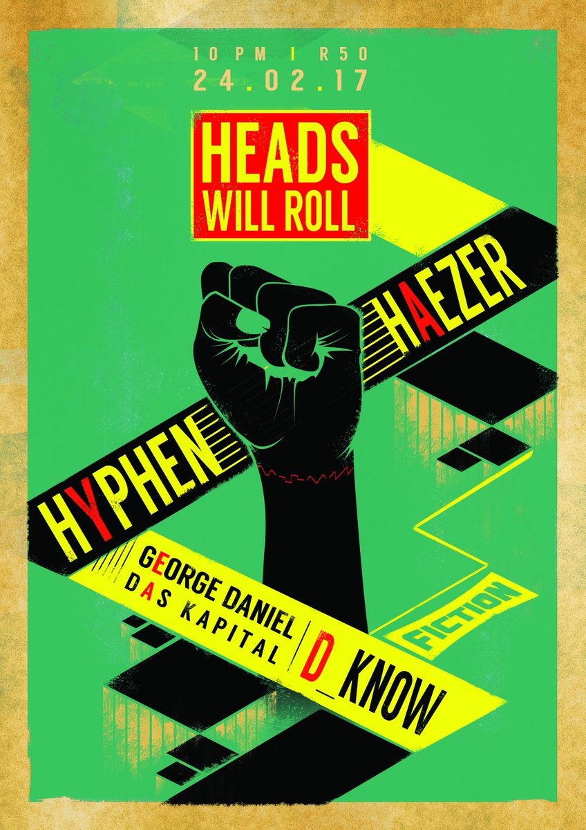 Tonight ! Come party with me / <a href="/iamDasKapital/">DAS KAPITAL</a> / <a href="/haezer/">HAEZER</a> / @DKnowOfficial &amp; <a href="/GeorgeDanielZA/">Mr George Daniel</a> at <a href="/FictionBar/">Fiction</a> ! It's gonna be fun !