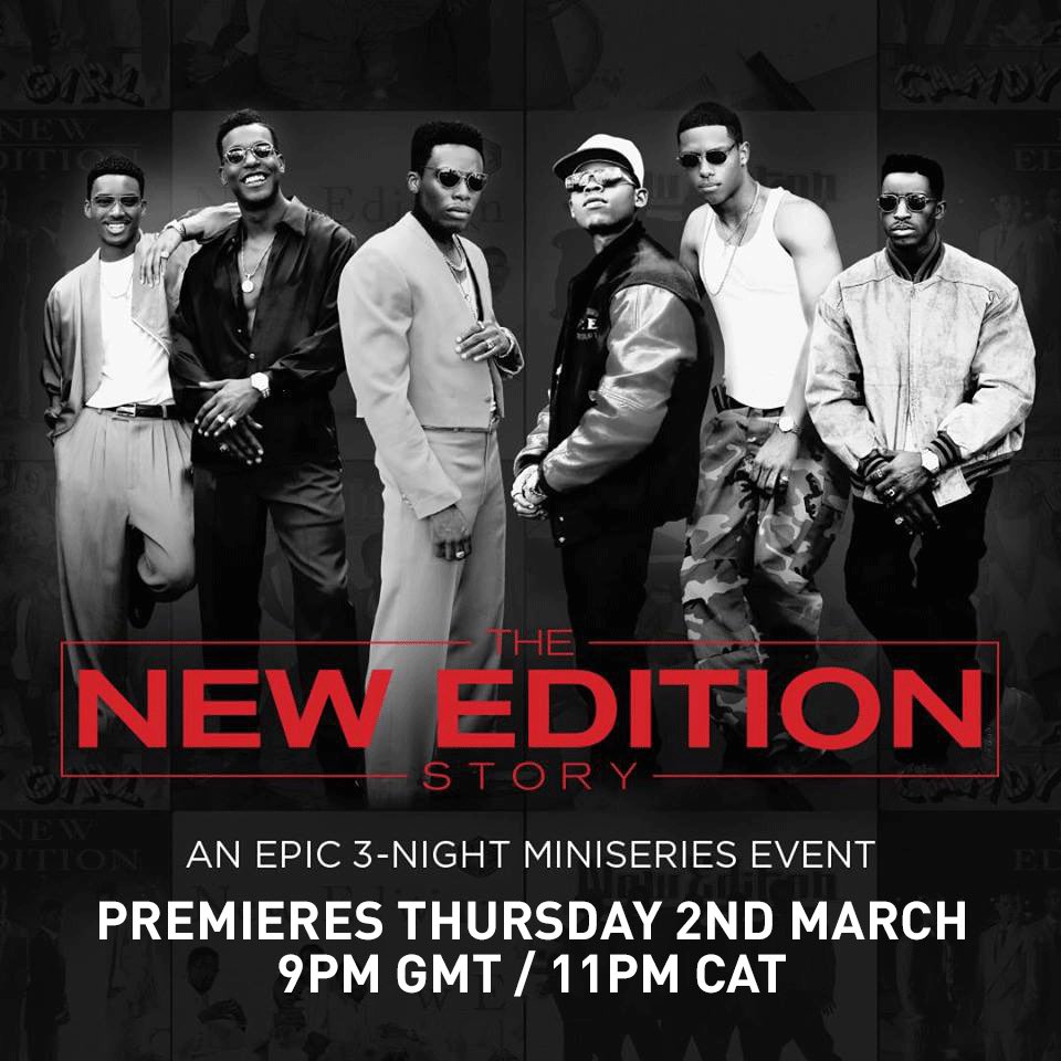 Pulse88radio's tweet photo. Next week the NewEditionStory airs on BETIntl ! 
This weekend we'll be giving away tickets to a special London screening! #neweditionstory https://t.co/WLEYnyRppc