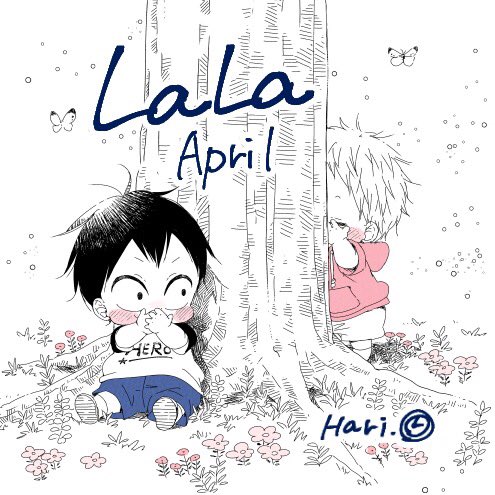 LaLa4月号発売日です!学ベビは狼谷兄弟メインでかくれんぼをするお話になってます。よろしくお願いします!

今月号は水玉ハニーボーイとか砂漠のハレムとかの痛バッグを作ってるページが面白可愛いかったです(^-^)?
これが噂の痛バッグ!!! 