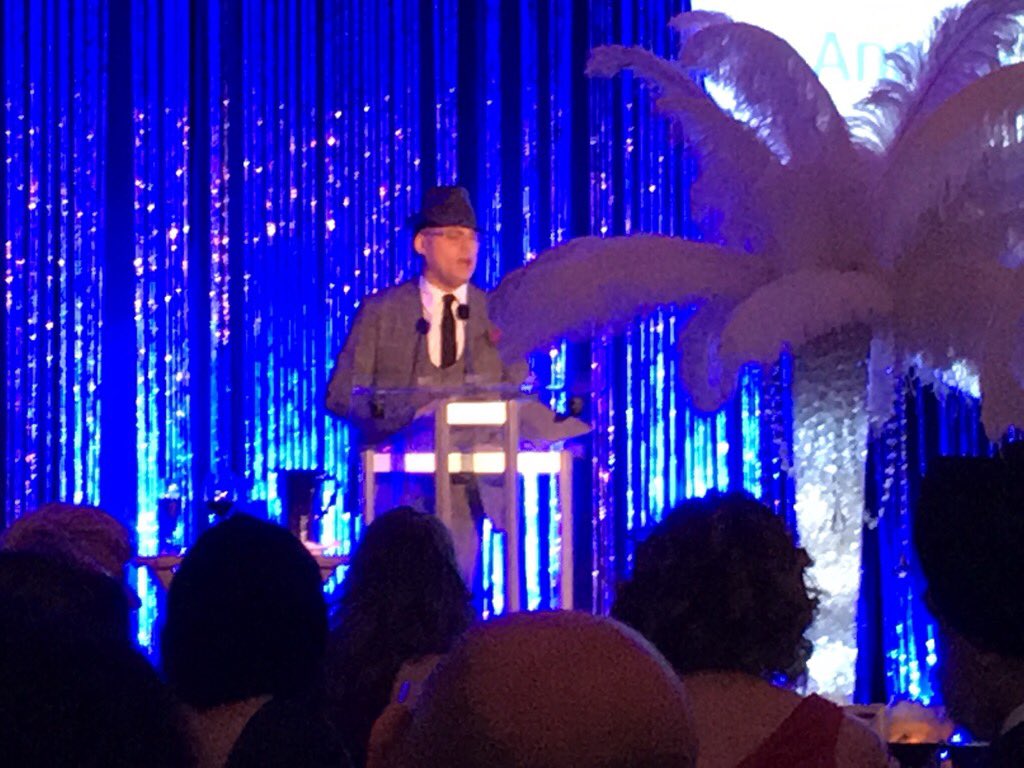 Mike making opening comments at ABOB