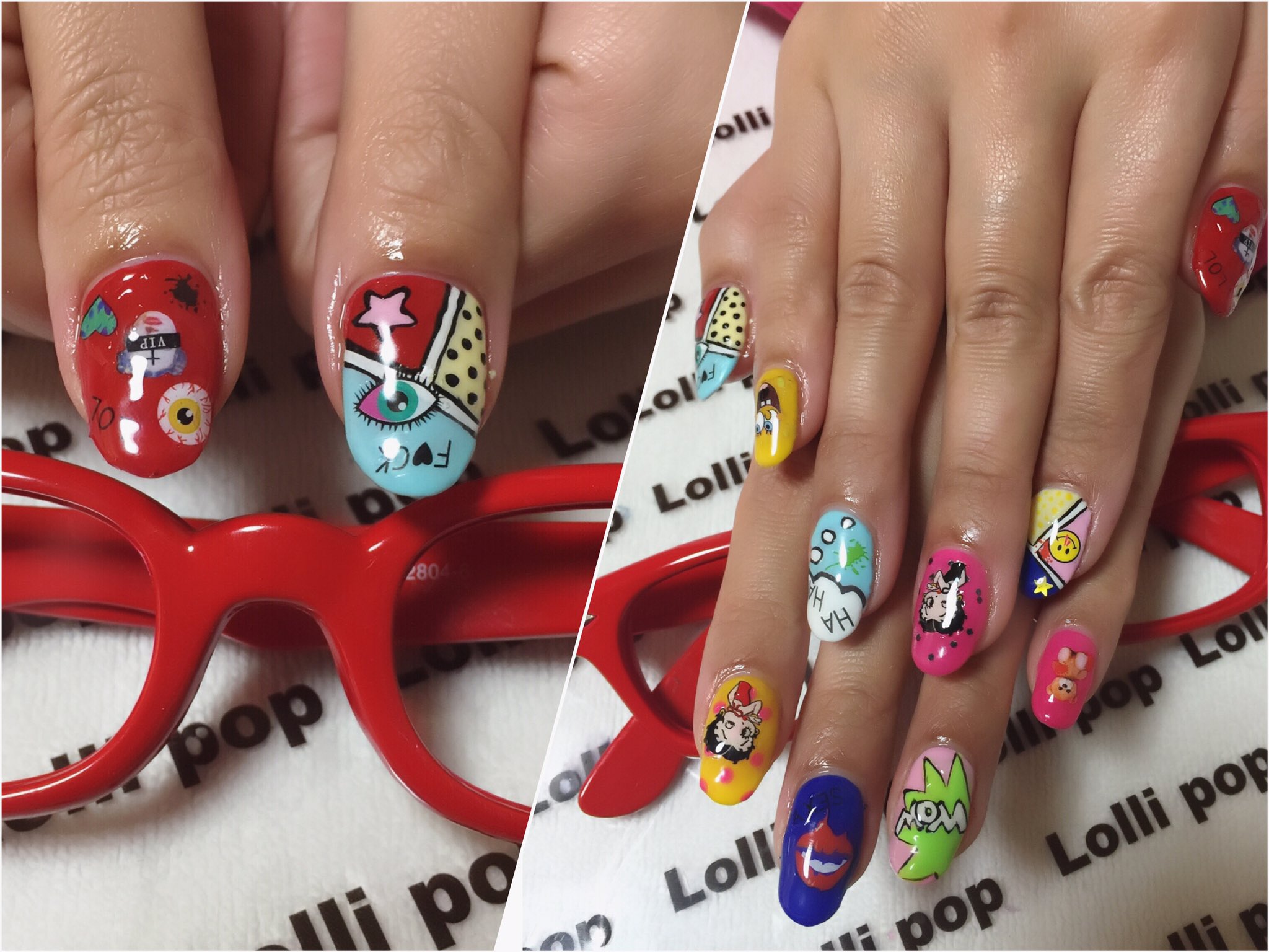 Namihey ジェルネイル Lollipopnail 自爪を削らない パラジェル 自宅サロン 子連れok 足立区 鹿浜 アメコミネイル コミックネイル 痛ネイル F Ckネイル カラフルネイル 青文字ネイル 吹き出しネイル コマ割り 手描き T Co Namihey ジェルネイル Lollipopnail 自爪を削らない パラジェル 自宅サロン 子連れok 足立区 鹿浜 アメコミネイル コミックネイル 痛ネイル F Ckネイル カラフルネイル 青文字ネイル 吹き出しネイル コマ割り 手描き T Co