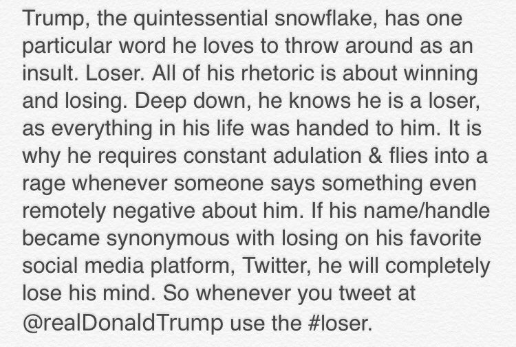 MonnierEugene's tweet photo. #MaLA: Make @realDonaldTrump a #Loser Again https://t.co/B7qjWxEXUA