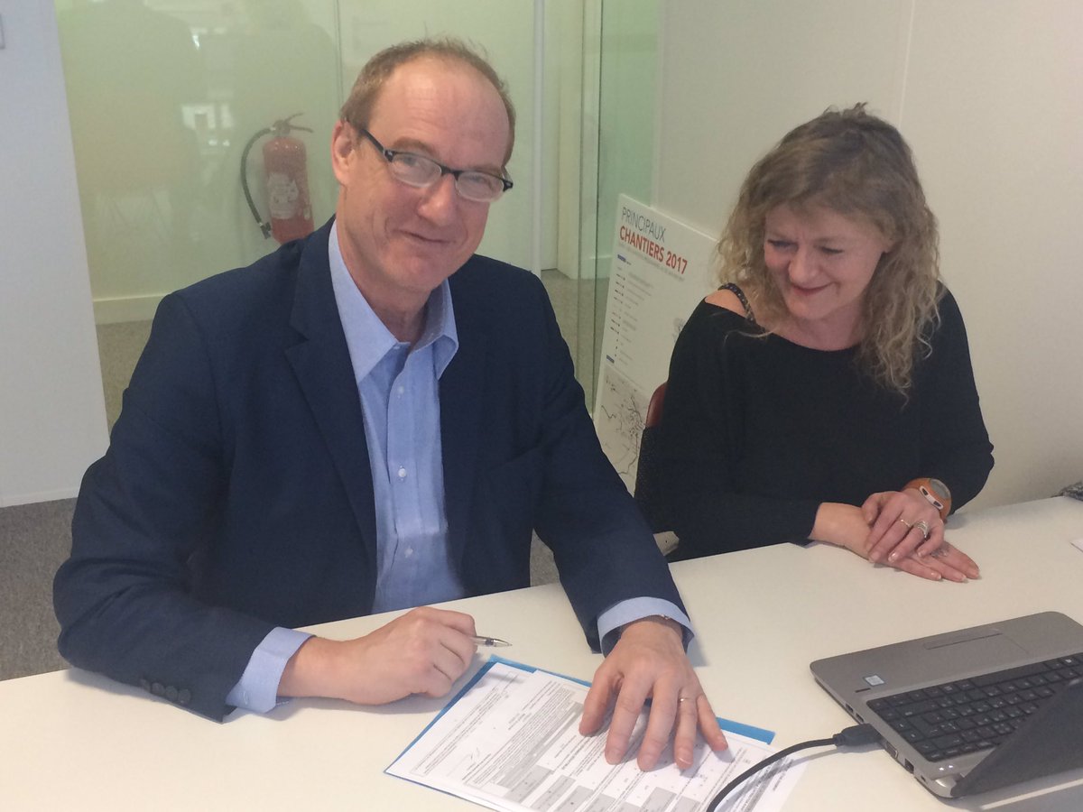 HLafrogne's tweet photo. Signature de la DOETH de SNCF Réseau : le taux d'emploi des TH progresse mais il reste encore beaucoup à faire! https://t.co/R77ENndVSx