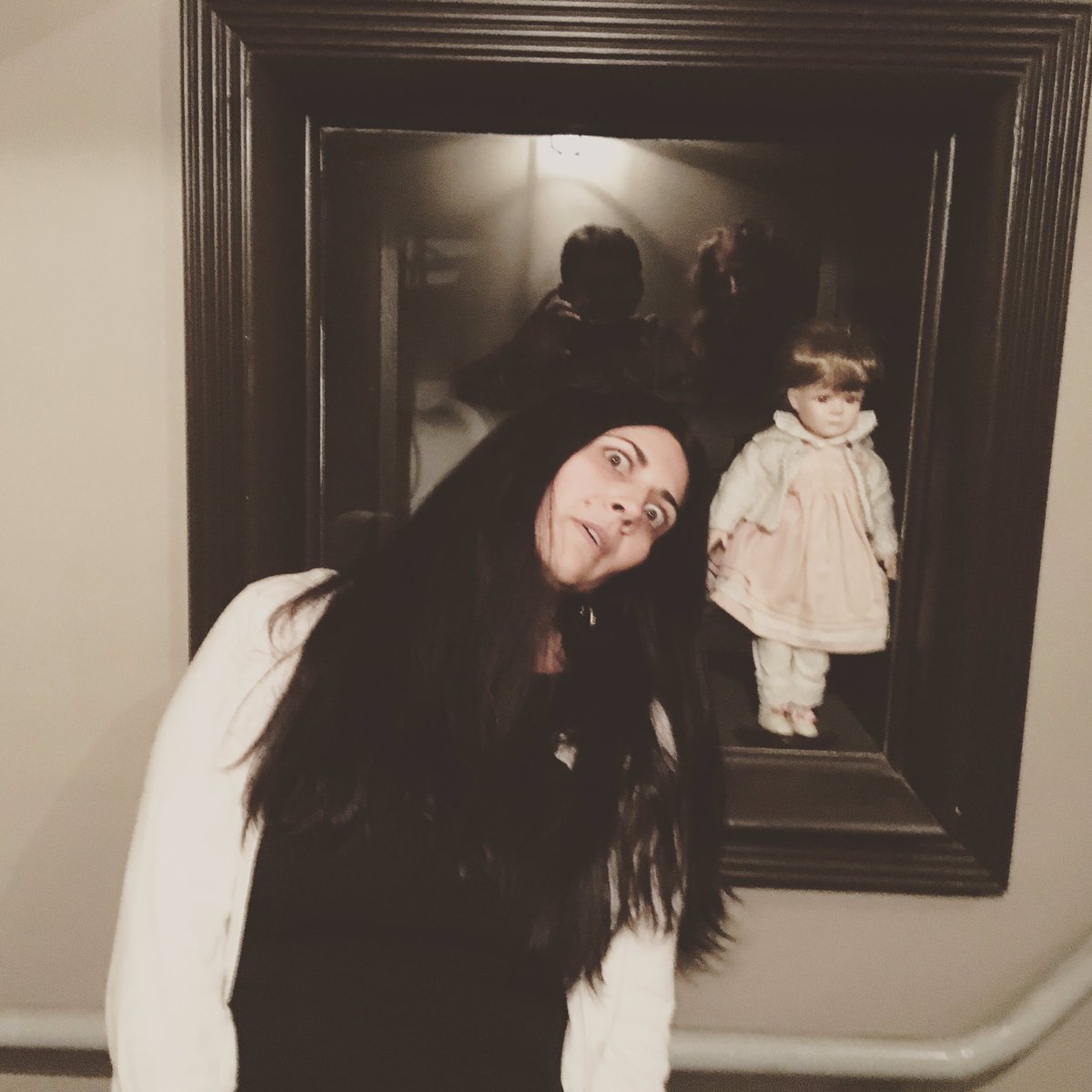 Stberns's tweet image. Dolls eyes and zombies at #hpmparty