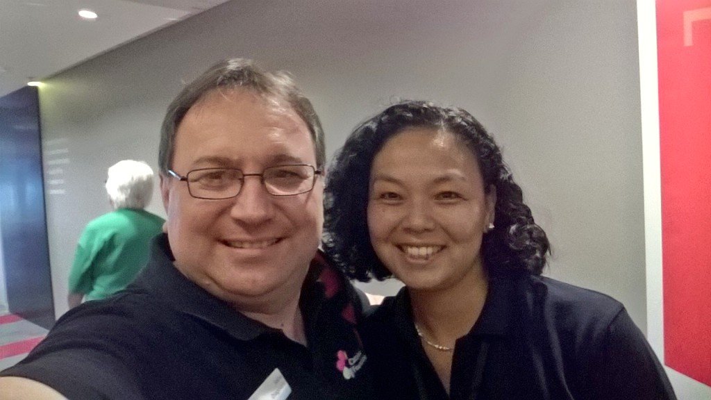 CatalystFndn's tweet image. #SashaSelfie with the #Awesome @LiliYamasaki #D3Challenge @ICTandDigitalSA