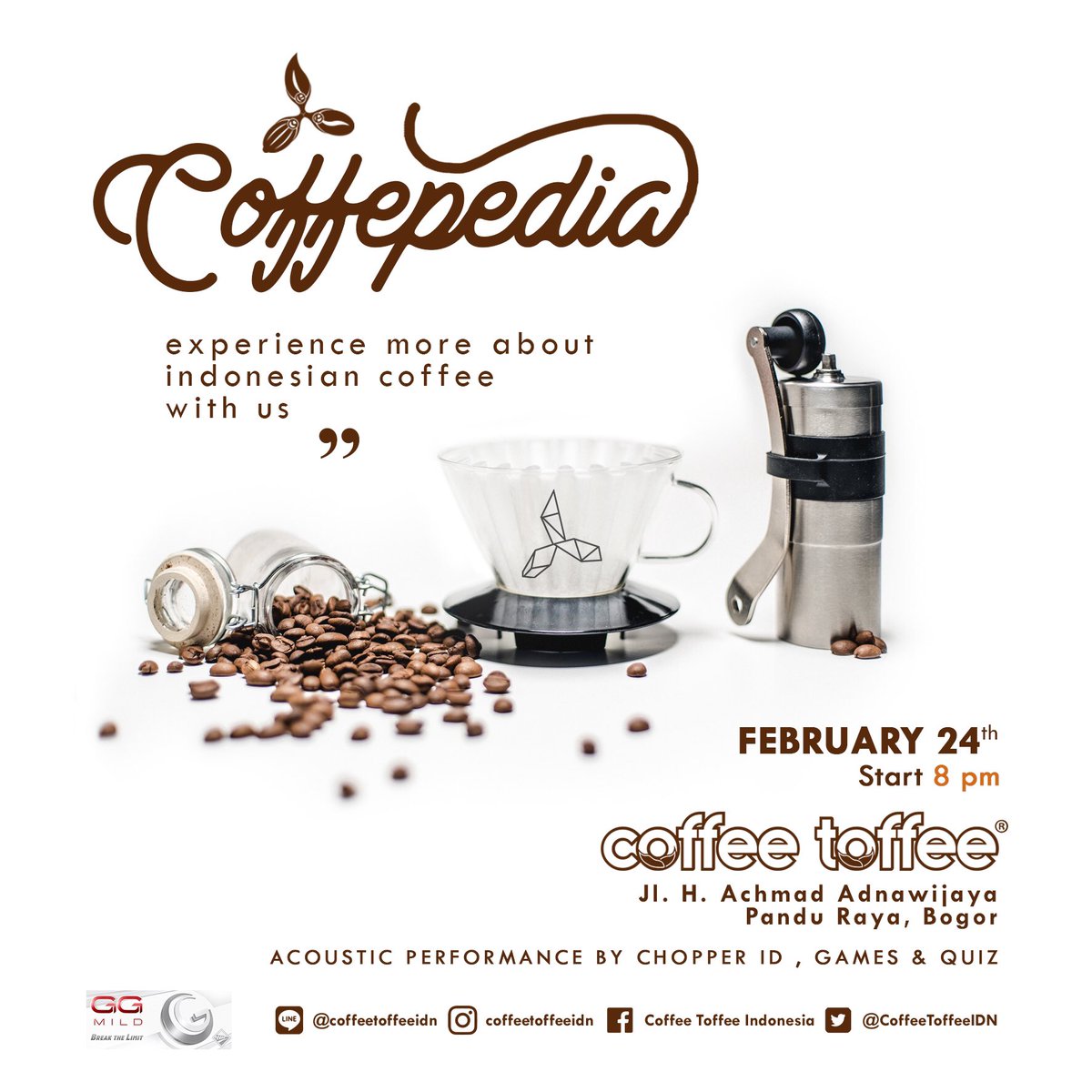 Coffee Toffee Idn On Twitter Today S Event Coffeepedia Hut Bca At Bca Equity Tower Fortune Teller Night At Margonda Depok Coffeepedia At Pandu Raya Bogor Https T Co Jhdywj1a7n