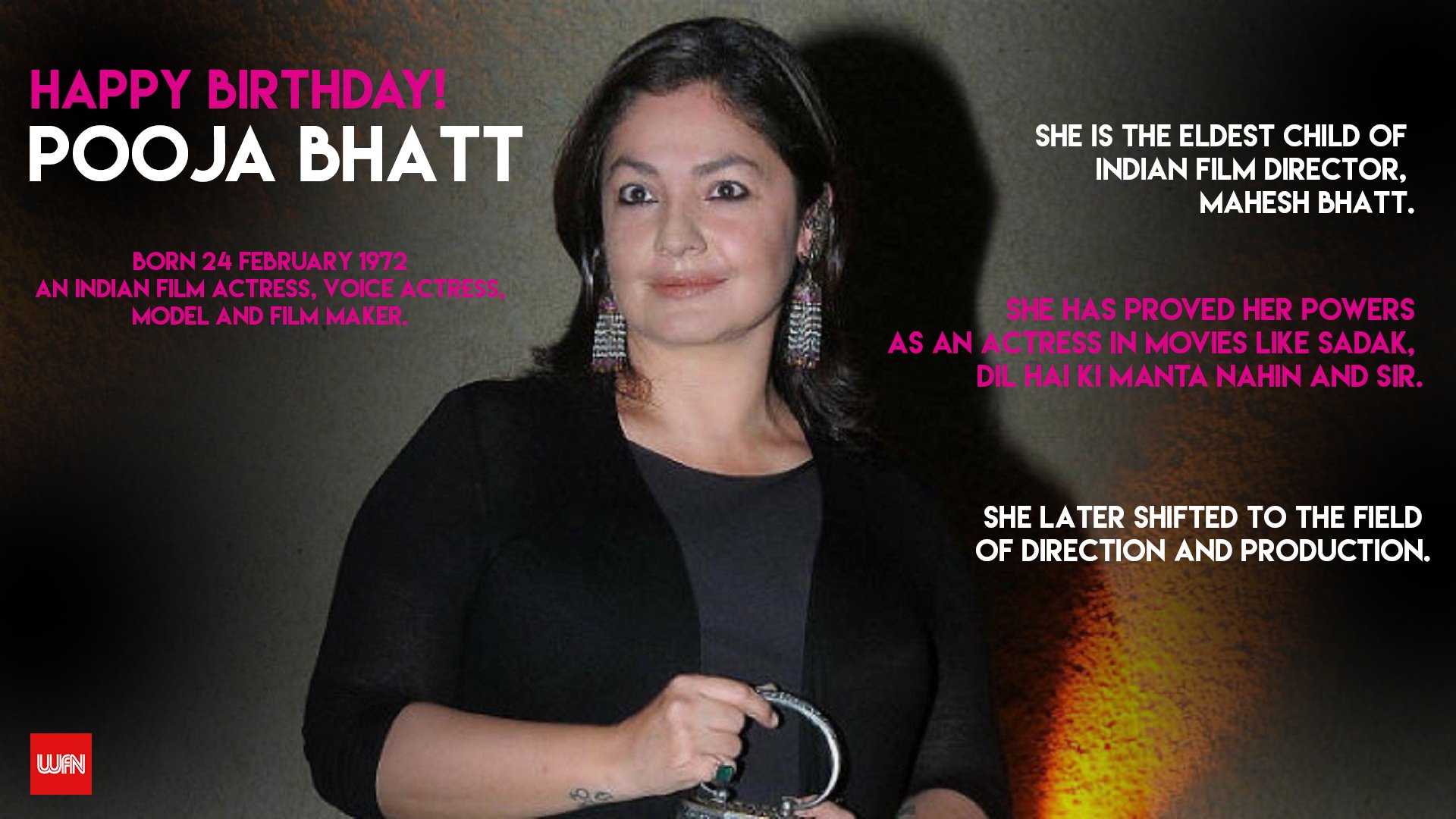 Happy Birthday Pooja Bhatt  