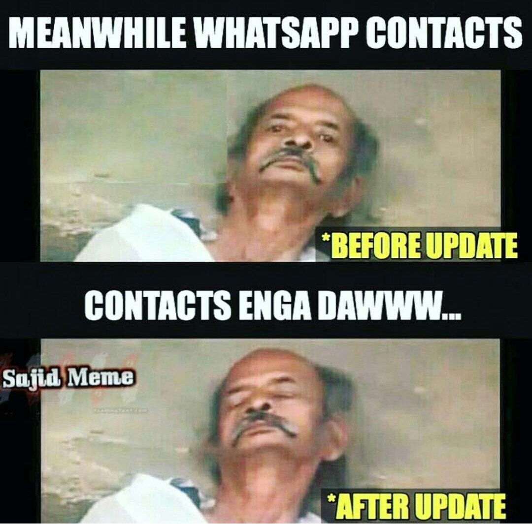ahameth_sashi's tweet photo. Naethu evening instal panrappo kooda nalla thaaney ya irunchi,kaalaila endhiruchi paatha.😲😲😲Nalla irundha en whtsp sethu poachu!😭 #RipStatus https://t.co/8ZcIwB3IUH
