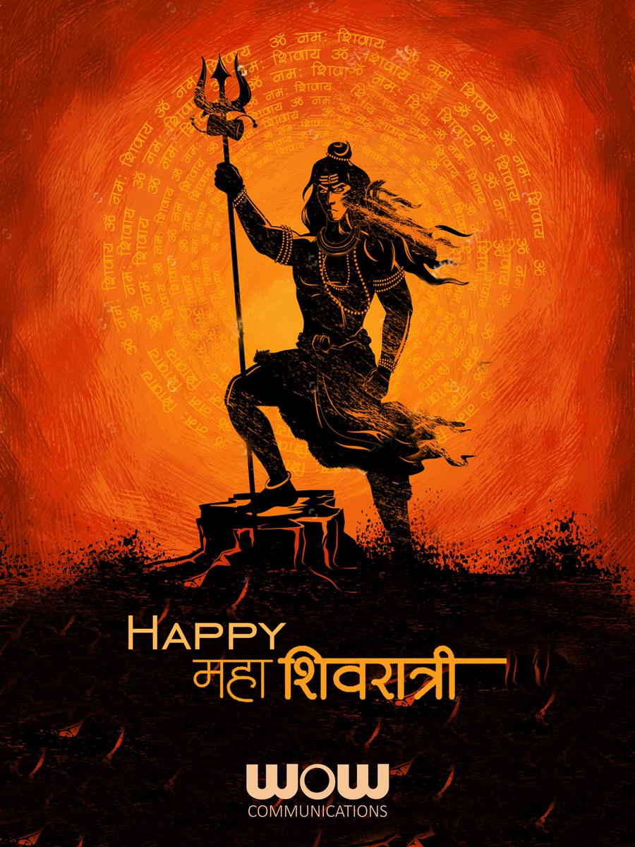 wowonweb123's tweet image. WOW Communications wishes you all a very Happy Mahashivratri.
May Lord Shiva and Mata Parvati shower their blessings to everyone.
#wowonweb