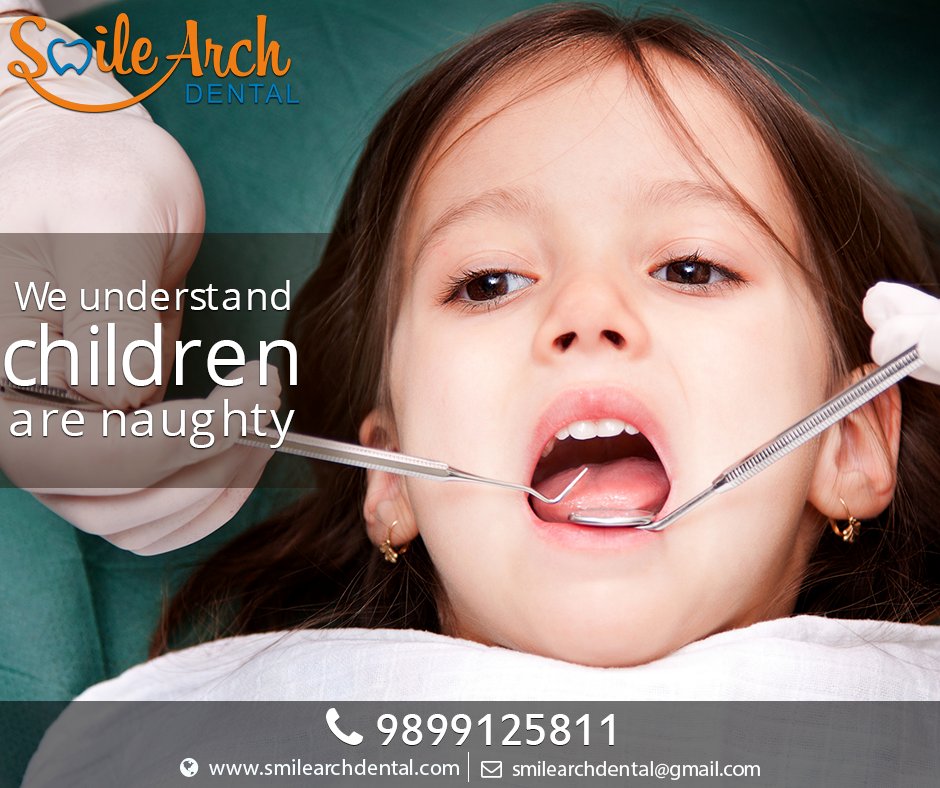 Your child's teeth are more sensitive than yours and we 
excel at Pediatric dentistry
More info : smilearchdental.com
#SmileArchDental