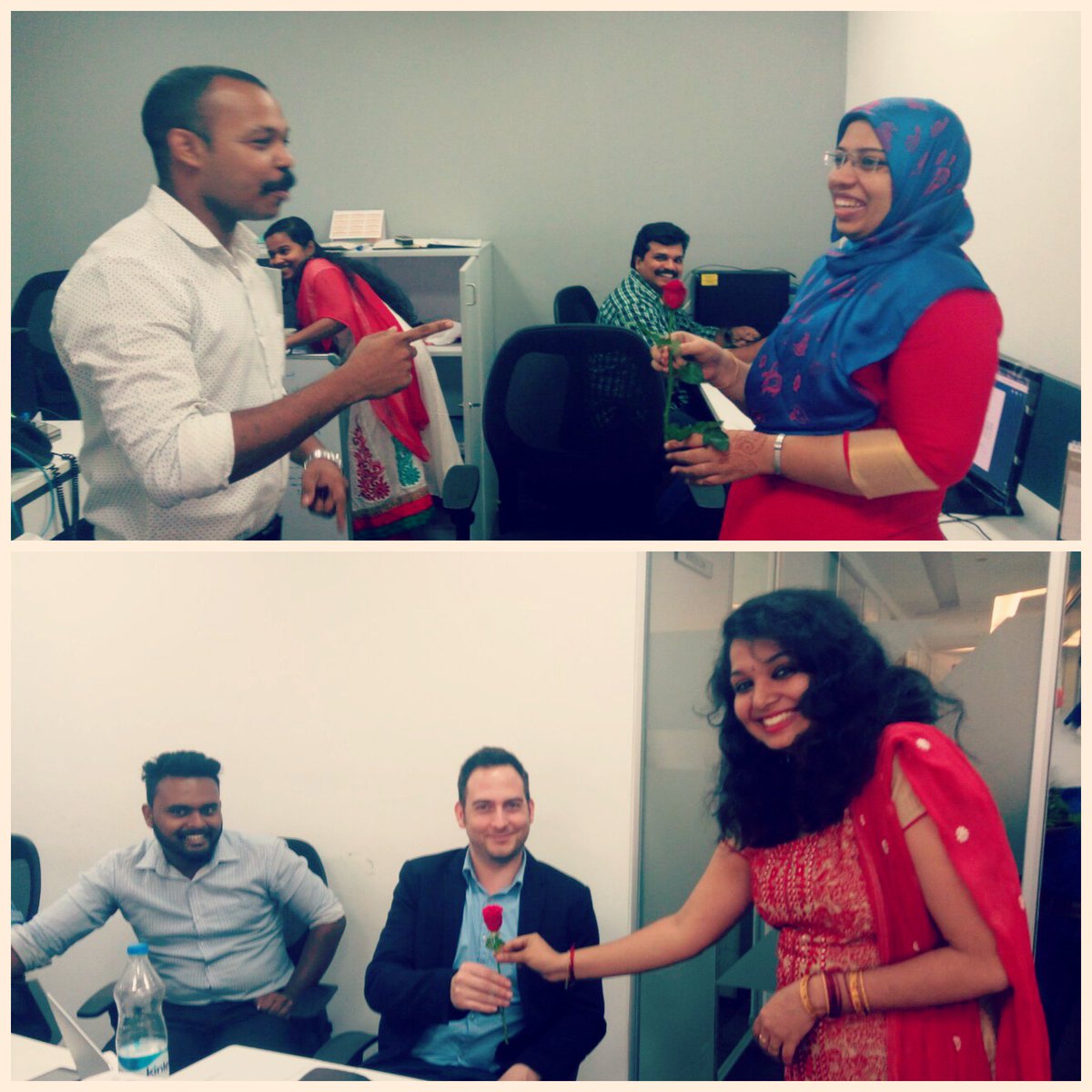 centreaoffices's tweet photo. Valentine's day #celebrations at #work. #kochi #office #centreA https://t.co/nVyV5ZyoWw