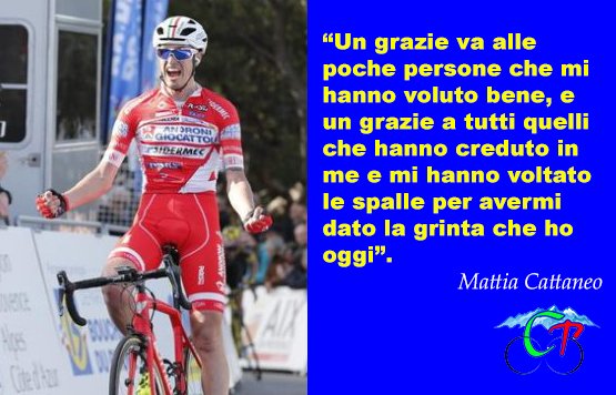 Cyclingtimenews's tweet photo. @cattamat si toglie qualche sassolino dalla scarpa. Cosi L'alfiere @AndroniGiocatto dopo la vittoria nella 3° tappa del #TDLP2017 👊 https://t.co/FlQJNb5VoY