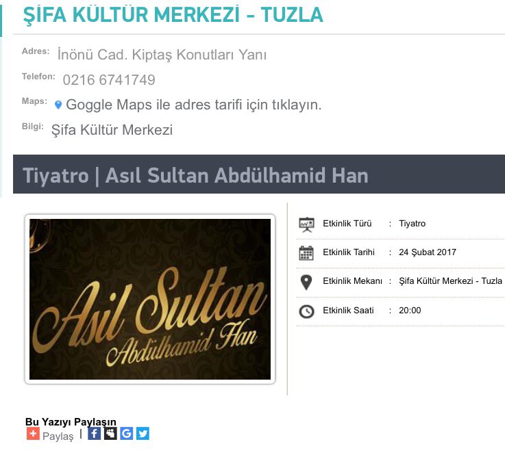 TiyatROza's tweet photo. Bu akşam Asil Sultan Abdülhamid zamanı.
#tuzlabelediyesi #tuzla #abdülhamid https://t.co/O0N7Wxq4pI