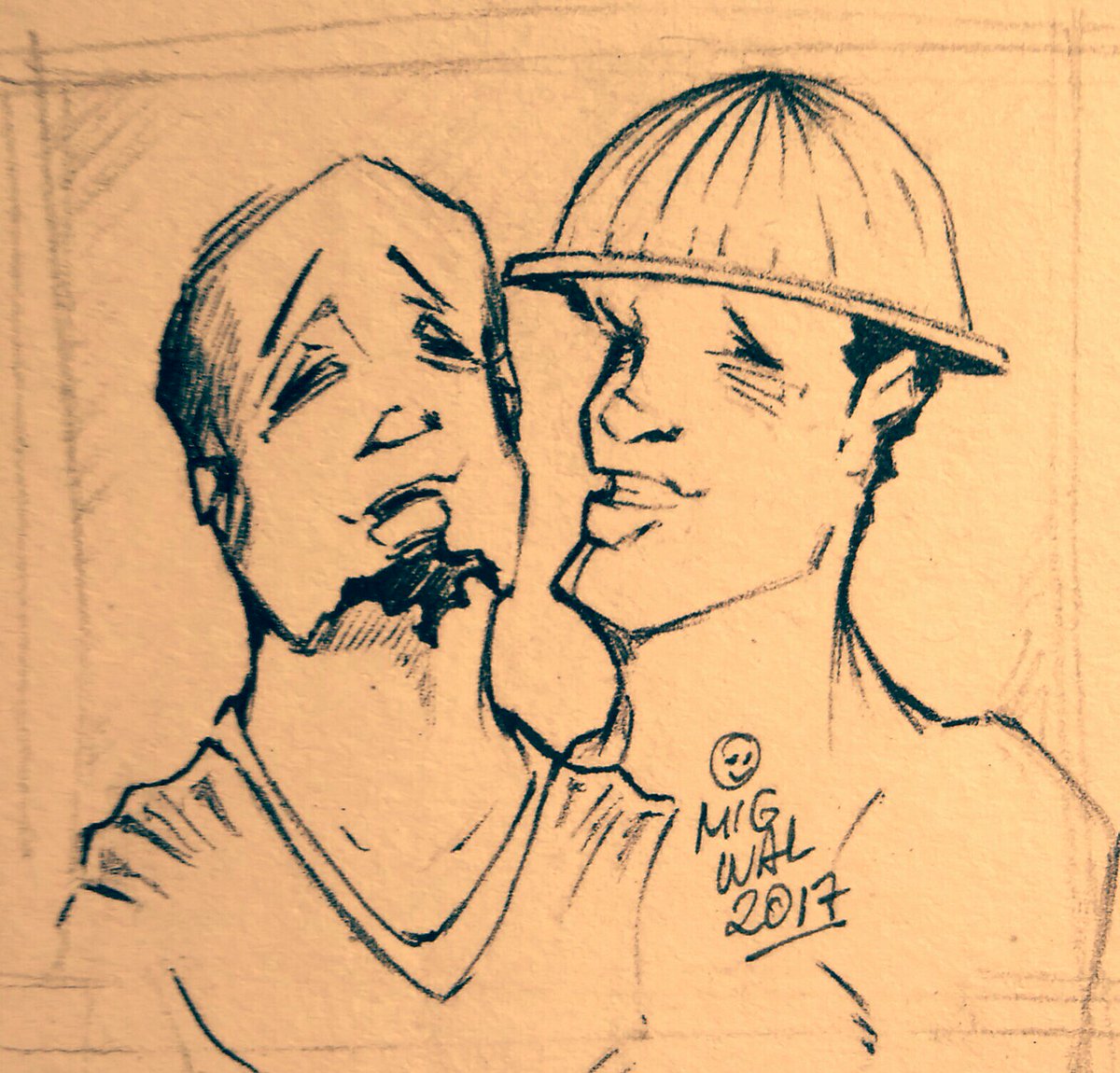 MichWals's tweet photo. Caras.....#drawing #draw #migwal #work #inkt #inking #inkerik #ink #comics #nx1 https://t.co/sfho6PVP12