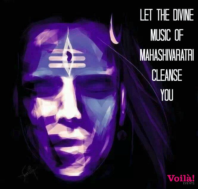 The lord makes the music and we dance to it! #HappyMahashivaratri #BumBumBhole #HaraHaraMahadev #VoilaEvents