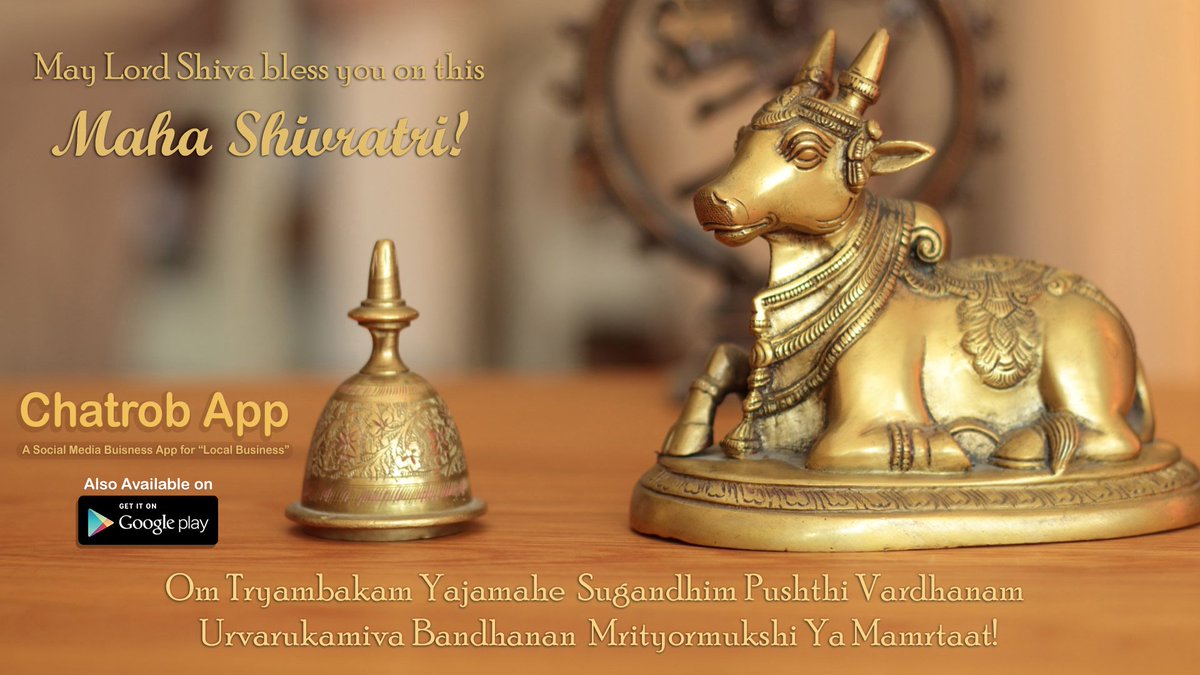 ChatrobApp's tweet image. Happy Maha Shivaratri