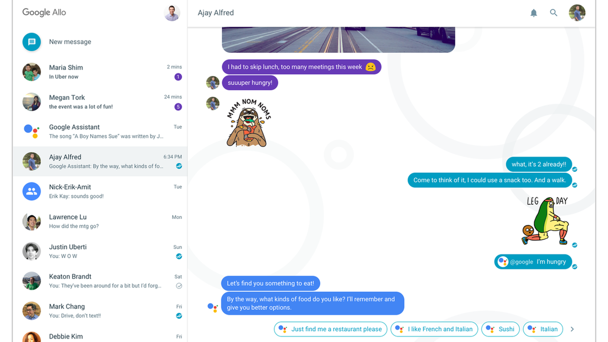 Google’s #Allo chat app is finally coming to desktop — eventually
crwd.fr/2mjvaCQ #google #mobilemarketing