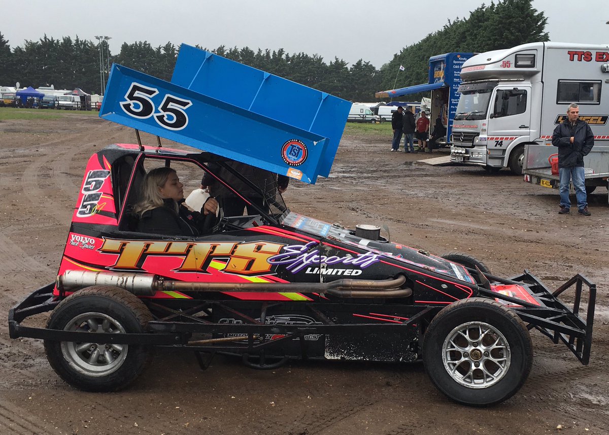 On the 55th day of 2017: Courtney Finnikin, winner of four official BriSCA F2 races in 2016 as well as the Teen Sensations title.