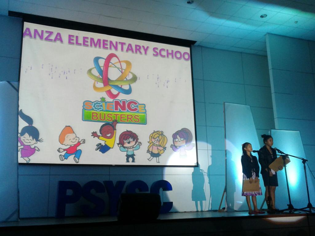 psysc_inc's tweet photo. [BRACKET I PRESENTATION]

Banza Elementary school students present their project to the panel. #SCov2017 #ReviveWithUs https://t.co/f2XWQ8Qpwz