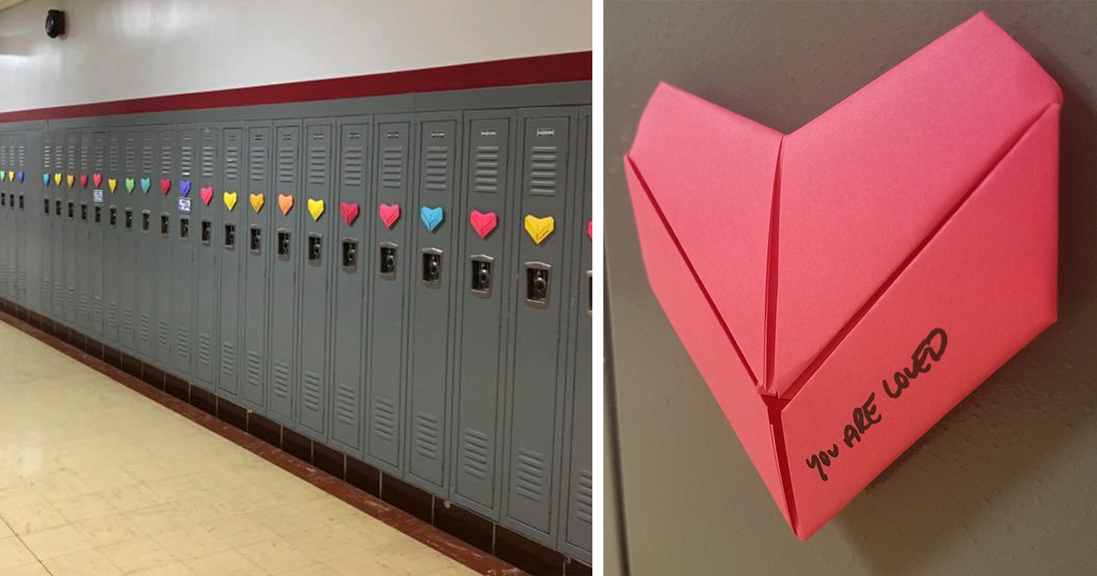 khmodels's tweet photo. Anonymous Student Surprises Entire School With 1500+ Handmade Valentines He’s Been Making Since September
https://t.co/iT1LS3kfHw lovely ❤ https://t.co/gdJh90YHyb
