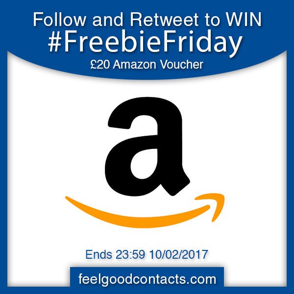 FeelGoodContact's tweet image. #FreebieFriday at #FeelGood. Follow + RT to #Win a £20 Amazon Voucher! Ends at 23:59 tonight.