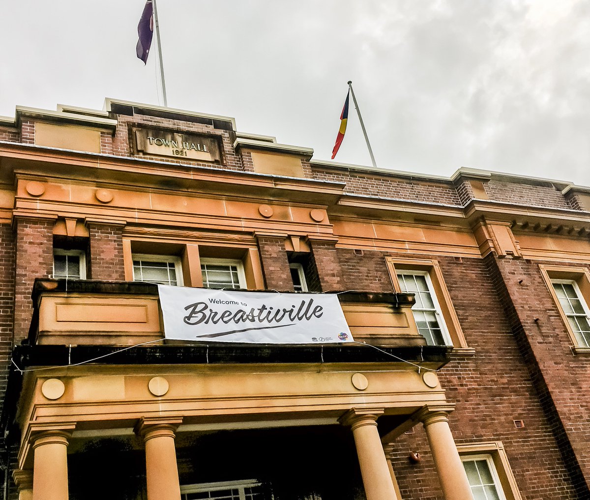 ACONwomen's tweet photo. Welcome to Breastiville kicks off tomo 10am! A free event for LGBTIQ women, everyone welcome! #TalkTouchTest @sydneymardigras https://t.co/nmxOIrDfJb