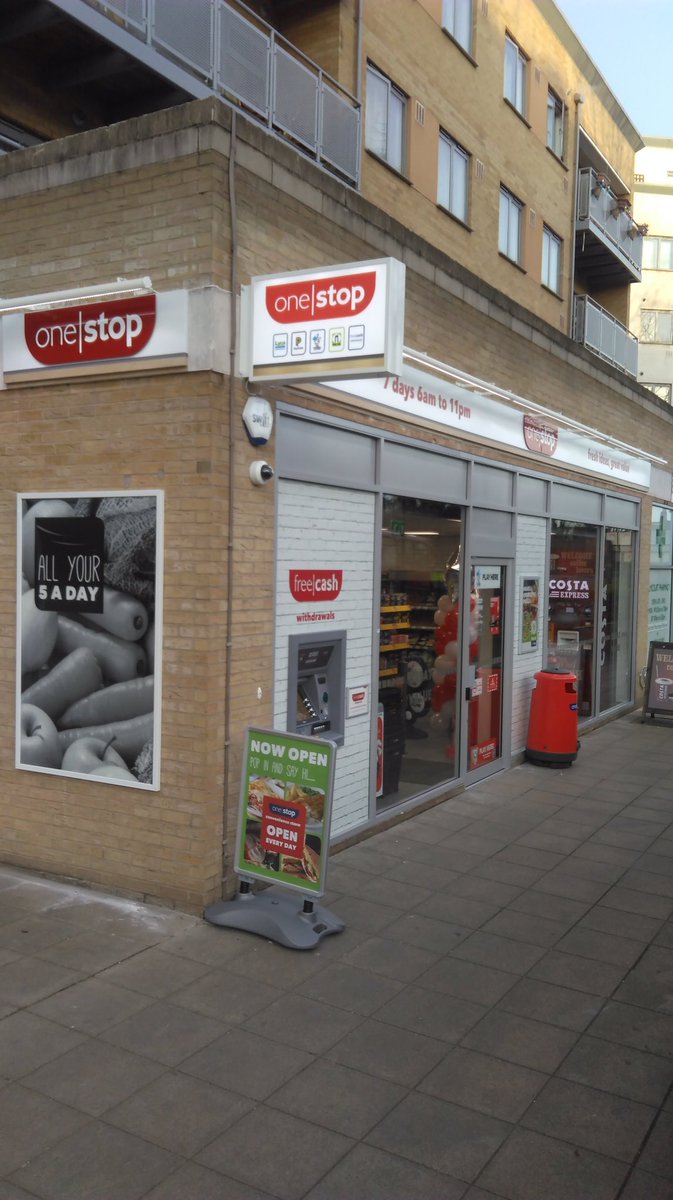 MarchHare6's tweet photo. Our new store in Tulse Hill just opened for business....our third new one this week #onestopstores #allin https://t.co/ds9r4Zn2Qx