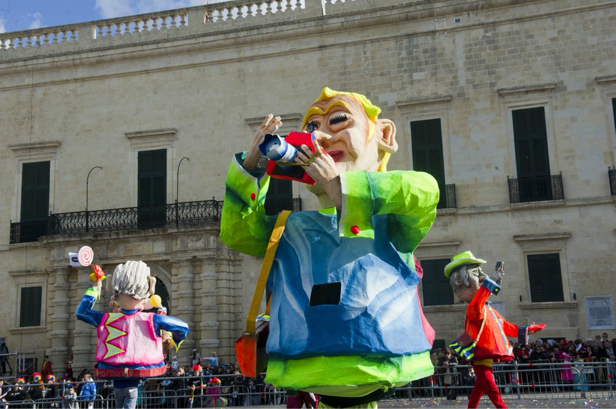 TomasIntl's tweet photo. Carnival´s mood is on! Are you in? ;)
#Malta #Valetta #Carnival #travelling #Tomasinternational https://t.co/Nf5mToOgh9