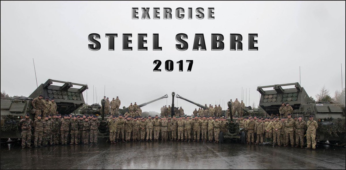 101RegtRA's tweet image. GOC @3rdUKDivision &amp;amp; GOC @Force_Troops visit Ex StS 17. #achieving #interoperbility #RoyalArtillery @CO101RA @BC269 @Armynortheast