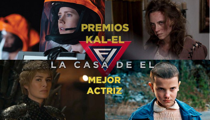 LaCasaDeEL's tweet photo. Ya podéis escoger a la mejor actriz en la III edición de los #PremiosKalEL.
https://t.co/BsMLSXAbfM https://t.co/H4ByHnn1nv