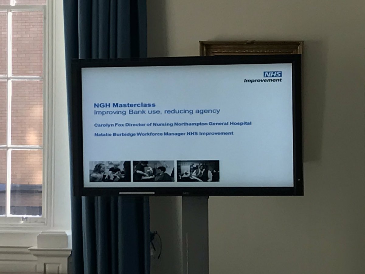 All set up and ready to welcome delegates to today's event #improvingNHSbank <a href="/NGHnhstrust/">Northampton General Hospital 💙</a>