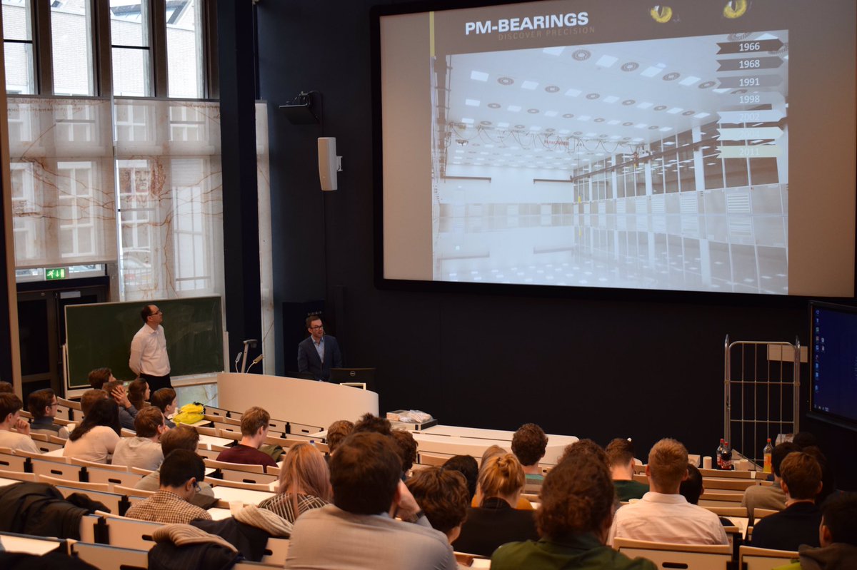pmbearings's tweet photo. Successful seminar #pmbearings @TUdelft #PME #Taylor https://t.co/jFAKv6Q7dE