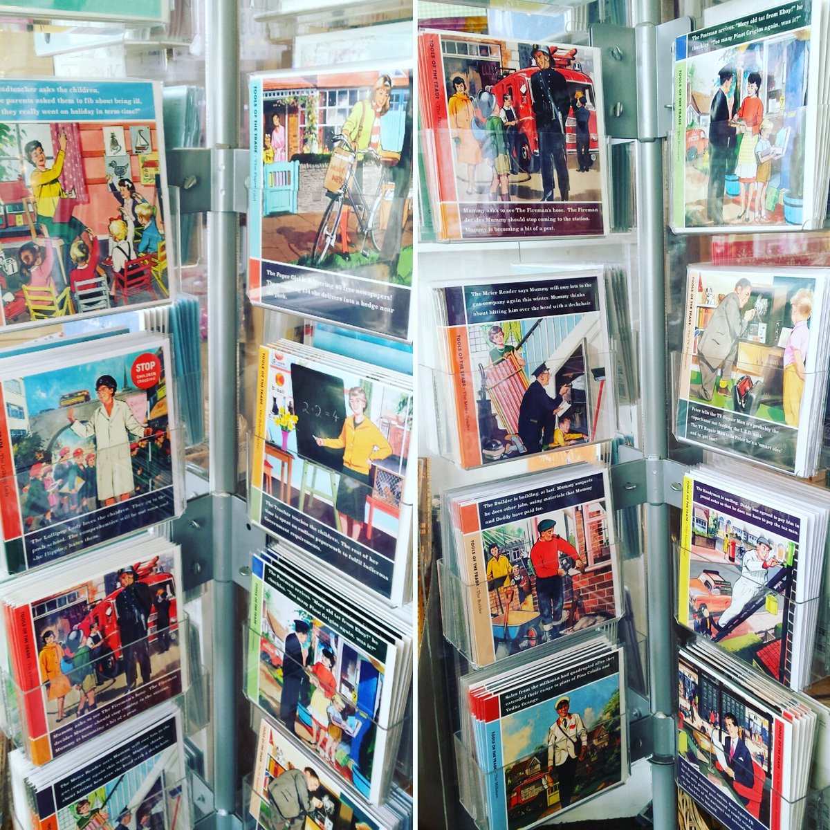ChingfordBooks's tweet photo. Lots of great new greeting cards now in stock! Pop to the shop to take a look 👀
#MoreThanBooks #MagicOfLocalShops ❤ #ShopSmallWhereYouCan ❤ https://t.co/fXTzzbUrZF