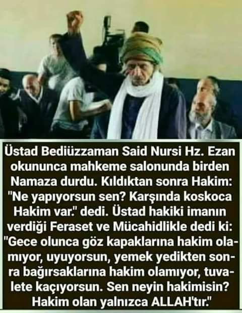 Ustad işte <a href="/said_nursi/">Said Nursi</a>  @UstadHakli   <a href="/SaidNursi_RNK/">Bediüzzaman</a>  @BediuzzamanSNur  <a href="/Bediuzzaman_/">Bediüzzaman Said Nursi</a>