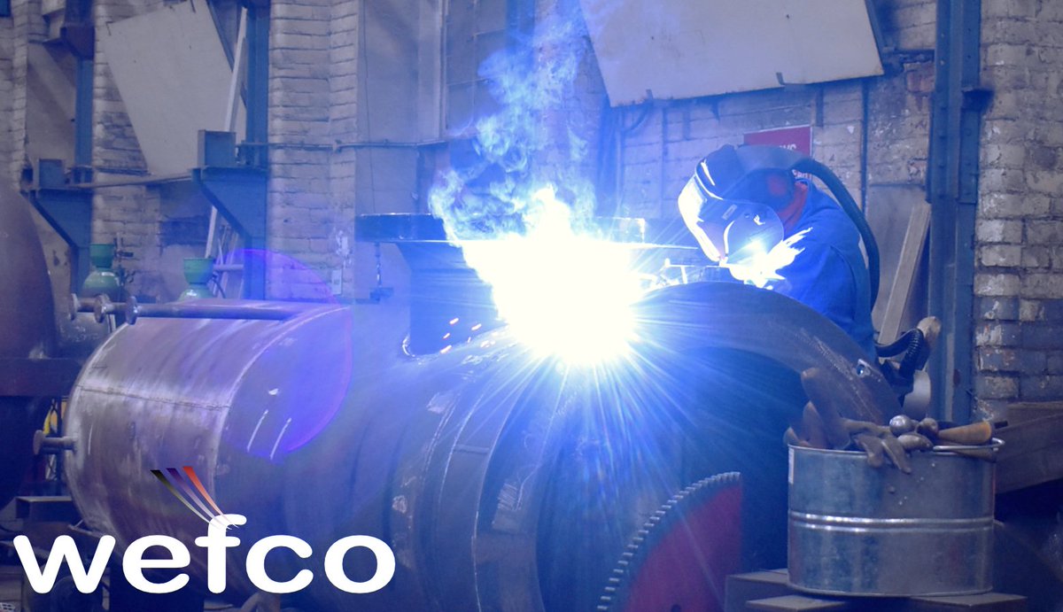 One of our highly skilled #welders working away on yet another #vessel for the #UKBiomass #industry. #wefco