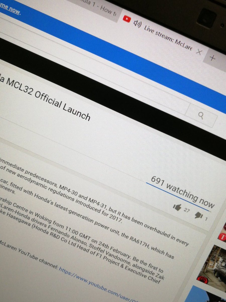 janelouise61's tweet image. Not the only person waiting on YouTube @McLarenF1 #tinybitexcited