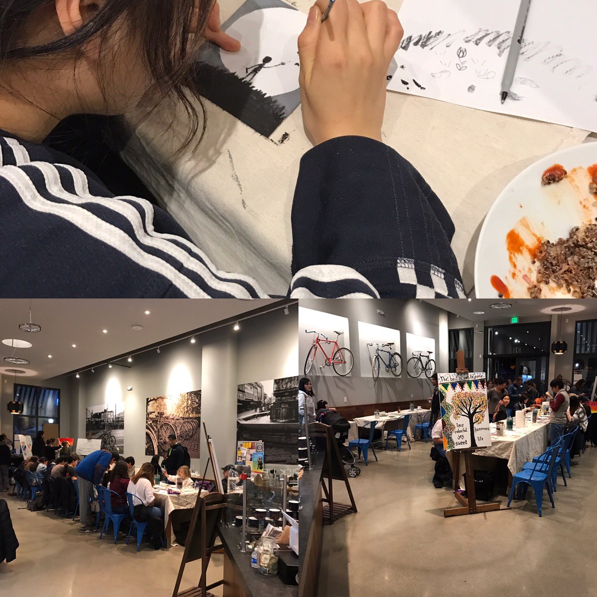 cyclismocaferwc's tweet photo. #openpaint #cafe #redwoodcity #community #event #fun #ca @UniversityArt @ProjectCATA @rwcpaf https://t.co/sC4iE1KXyW