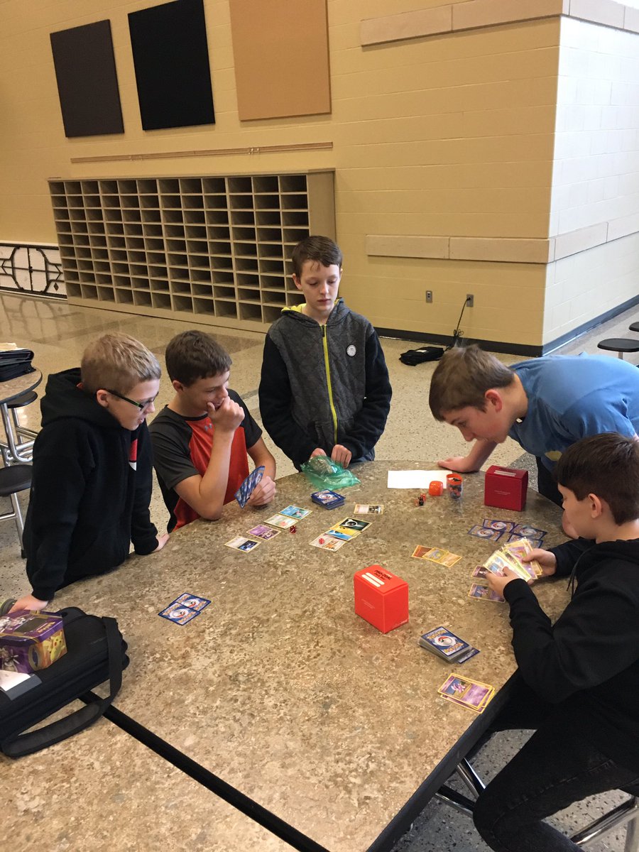 LangnerJ's tweet photo. Student run Pokémon tournament @WSRcsd #confusedadministrator https://t.co/7a2w0hDomv