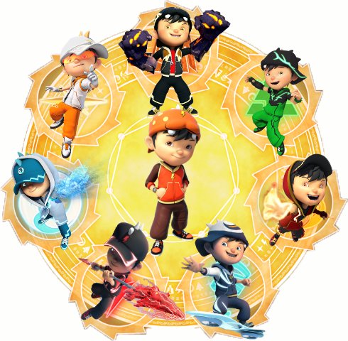 Blaze Boy58 on Twitter 7 Elements  of Boboiboy  boboiboy  